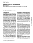 Heat shock proteins: the search for functions.