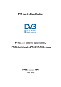 DVB BlueBook A079