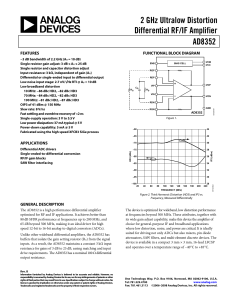 AD8352 - Analog Devices