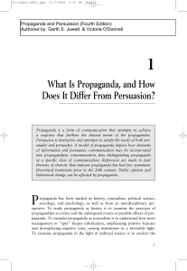 What Is Propaganda, and How Does It Differ From Persuasion?