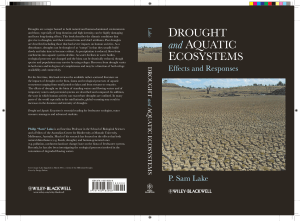 Drought and Aquatic Ecosystems