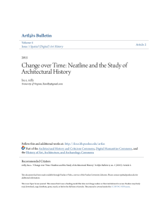 Change over Time: Neatline and the Study of Architectural History