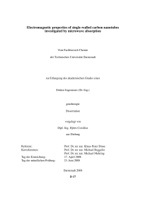 Electromagnetic properties of single-walled carbon