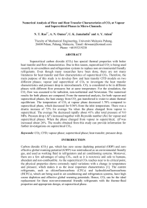 Numerical Analysis of Flow and Heat Transfer Characteristics of