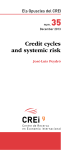 Credit cycles and systemic risk - Centre de Recerca en Economia