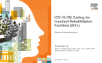ICD-10-CM Coding for Inpatient Rehabilitation Facilities (IRFs)