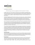 Brion Energy welcomes regulatory decision on Dover Project