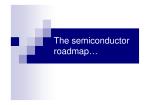The semiconductor roadmap…