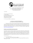 View the PDF - Center for Food Safety