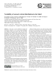 Variability of aerosol vertical distribution in the Sahel