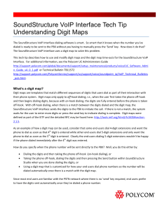 SoundStructure - Understanding Digit Maps Tech