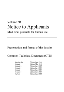 Notice to Applicants, Volume 2B - European Commission