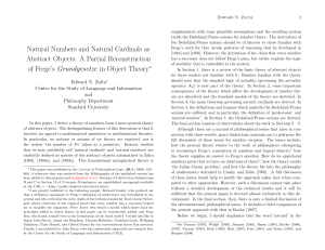 Natural Numbers and Natural Cardinals as Abstract Objects