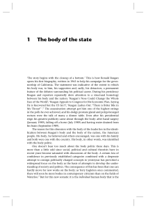 1 The body of the state