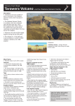 Volcano Fact Sheet Tarawera Volcano and the Okataina Volcanic