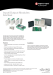 Input/Output Modules - Notifier Fire Systems