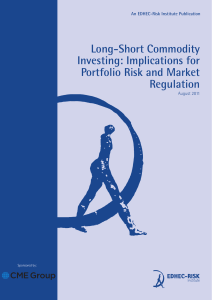 Long-Short Commodity Investing - EDHEC