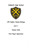 HH-Unit-1-PPQs - Dalkeith High School