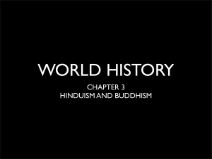 CHAPTER 3 HINDUISM AND BUDDHISM