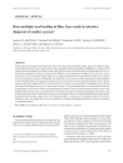 Does multiple seed loading in Blue Jays result in selective dispersal