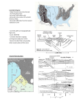 Laramide Orogeny - Major Tectonic event that formed the Rocky