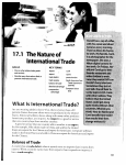 International Trade 17.1 The Natureof