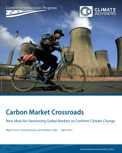 Carbon Market Crossroads
