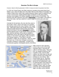 Overview: The War in Europe In 1918, the Central Powers and Allies