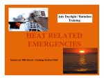 HEAT RELATED EMERGENCIES