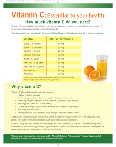 Vitamin C