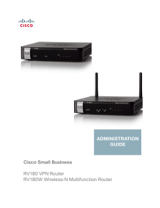 Cisco RV180/RV180W Administration Guide