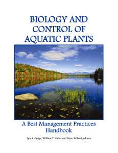 Cover individual pages.pub - Center for Aquatic and Invasive Plants