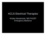 ACLS Electrical Therapies - University of Colorado Denver