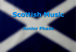 Scottish Music Powerpoint