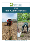 Tree Planting Program Overview - Kettle Creek Conservation Authority