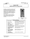 System 350 A350E Electronic Cooling Control Product