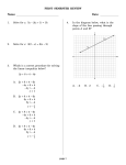 Math Models