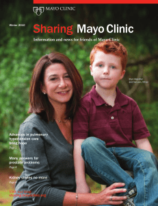 Sharing Mayo Clinic Newsletter - FL - MC7200-1209