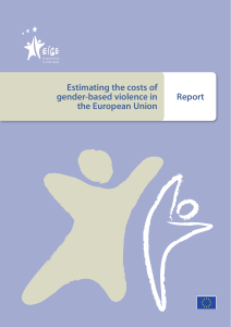 Estimating the costs of gender-based violence in the European