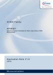 Microcontrollers XC800 Family AP08091 Application Note V1.0