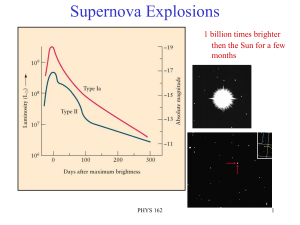 Supernovas 10/19