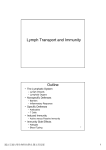 Lymph Transport and Immunity