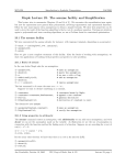 Maple Lecture 23. The assume facility and Simplification