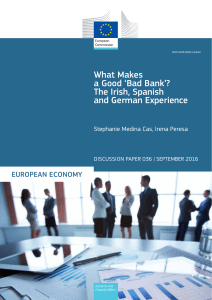 What Makes a Good ʽBad Bankʼ? The Irish, Spanish and German