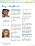 Binge Eating Disorder - Kaiser Permanente Thrive