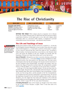 The Rise of Christianity