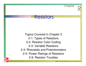 Resistors