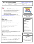 5th Grade Math, Science, and Social Studies-Week of January 4