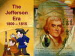 Chapter 9: The Era of Thomas Jefferson