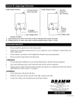 thermostat single stage directions